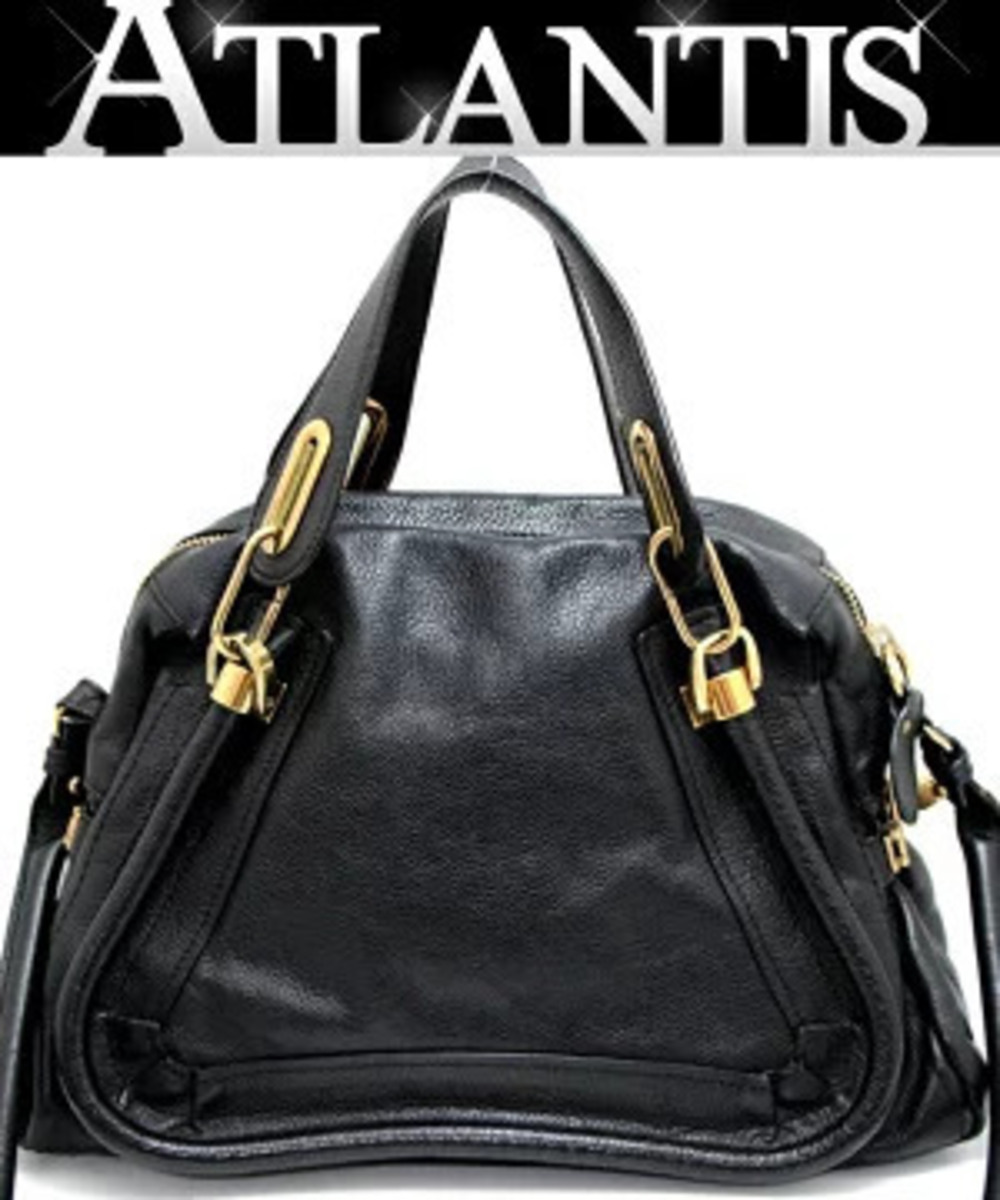 Chloe Paraty Leather Bag Black